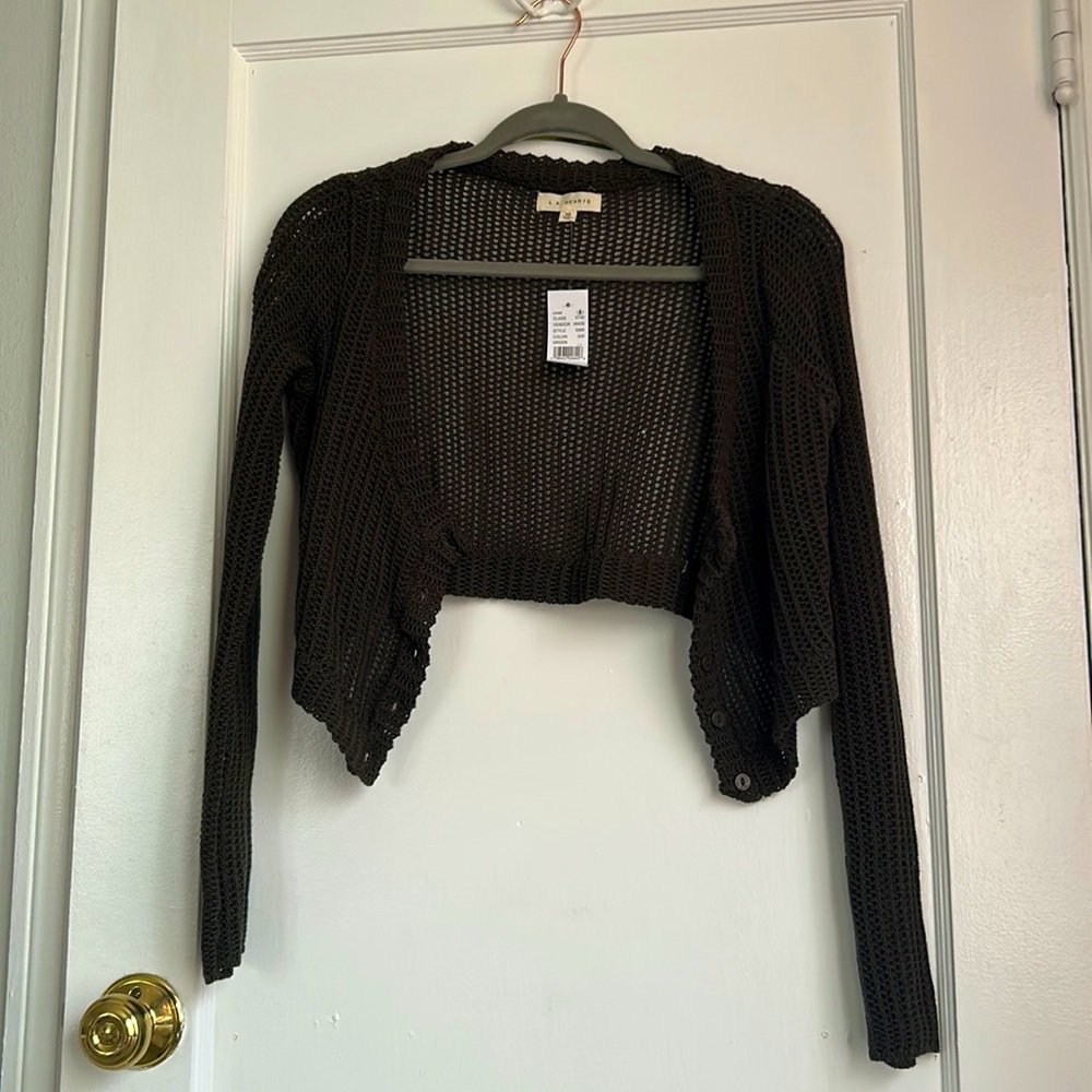 Crotchet green sweater